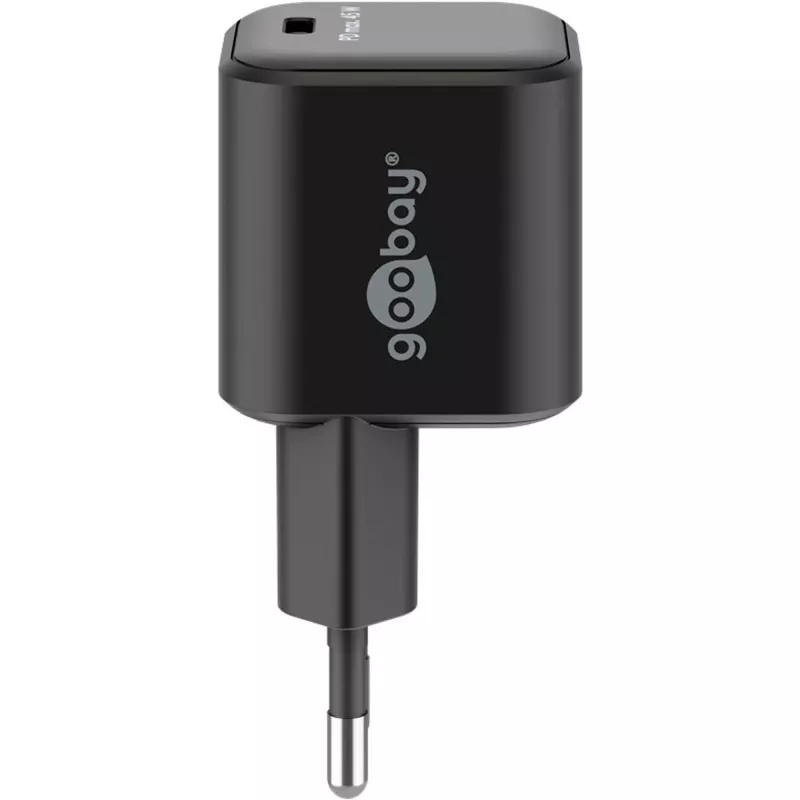 Carregador Goobay 65331 carregador rápido AC para interior preto USB Type-C