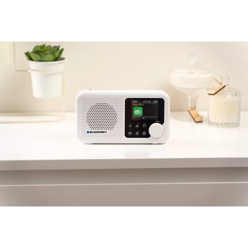 Rádio portátil Blaupunkt DR8WH branco