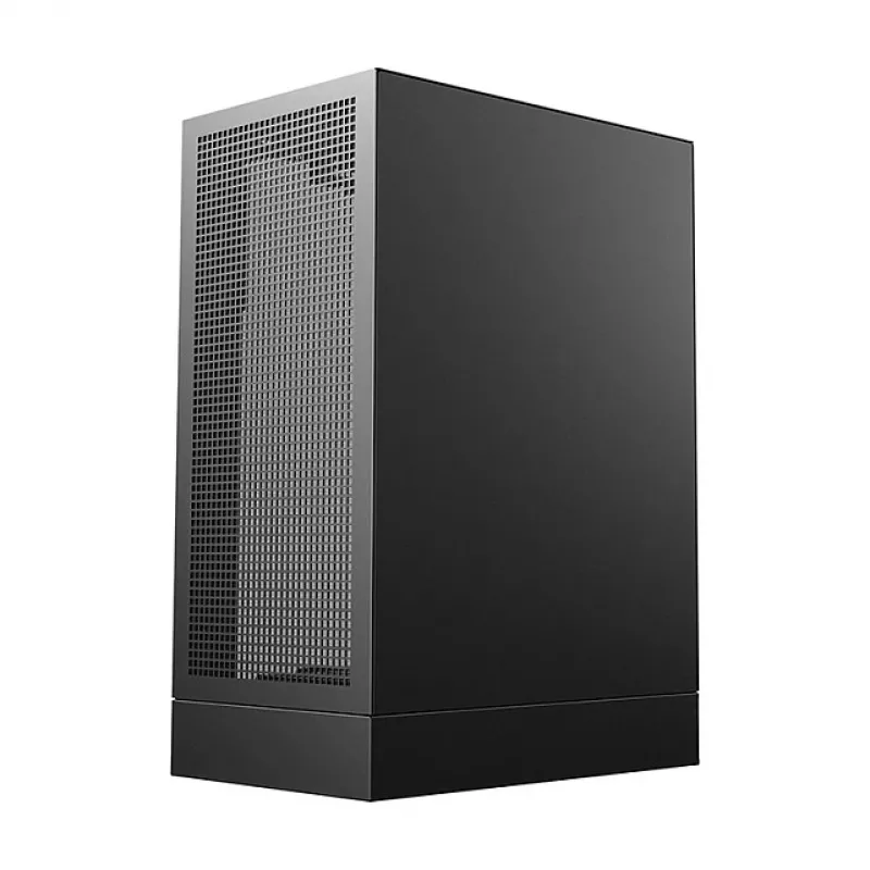 Caixa para PC DeepCool CH170 PLUS Tower preto – micro-ATX/mini-ITX, vidro temperado, USB-C, fonte de alimentação em cima