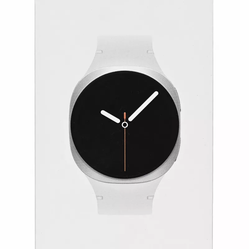 Smartwatch Samsung Galaxy Watch 8 44 mm prateado, 1,5 polegadas AMOLED 480x480, 5 ATM, GPS, 32 GB, 435 mAh