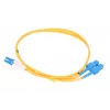 Cabo InfiniBand/fibra ótica Extralink EX.3678, FTTH G.657.A1, 5 m, SC para LC, Full Duplex, amarelo