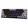 Teclado de gaming mecânico White Shark Wakizashi WAKIZASHI-2 com US Red Switches, preto-cinzento