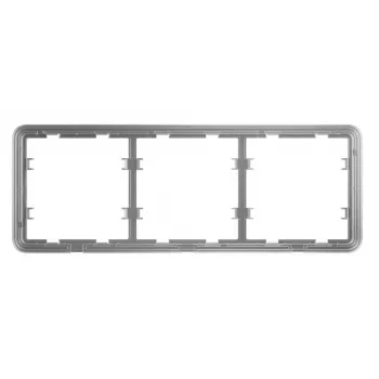 Moldura Smart Switch Ajax 3 tomadas modelo 52189 para painéis de controlo de parede