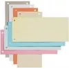 Separadores ELBA, cartão, adequados para DIN A4, branco 190 g/m², furação: 1 x 80 mm, dimensões: (L)240 x (A)105 mm (06806 WE)