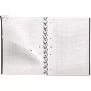Caderno universitário MIQUELRIUS Emotions 1 quadriculado DIN A4 com margem interior (A460490)