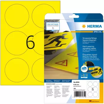 Herma 8035 amarelo
