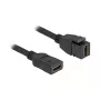 Cabo HDMI DeLOCK 90685 HDMI Type A Standard 0,2 m preto