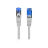 Cabo de rede LANBERG PCF6A-10CC-0150-S Cat6a S/FTP RJ-45 — 1,5 m, cinzento