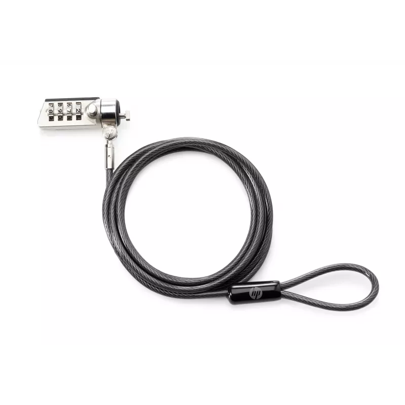 Cadeado numérico HP T0Y15AA preto