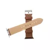 Pulseira de relógio em pele FIXED FIXLST-434-BRW para Apple Watch 42/44/45/46/49 mm – castanho