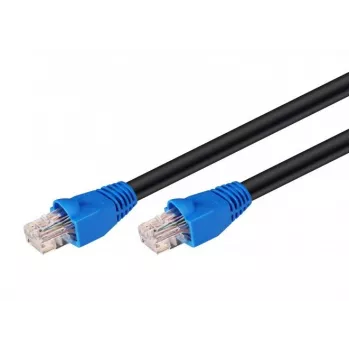 Cabo de rede Microconnect B-UTP610SOUT preto 10 m Cat6 U/UTP (UTP)