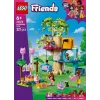 Brinquedo de construção LEGO Friends 42666 conjunto de brincar casa na árvore da festa de aniversário dos gatos, 321 peças, 6+ anos, 180×160×100 mm