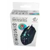 Rato gaming com fios Rebeltec SHARK — design ergonómico, sensor ótico