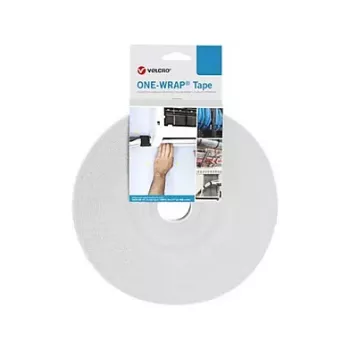 Velcro One Wrap Tape abraçadeira de cabos Velcro polipropileno 25000 mm x 10 mm branco