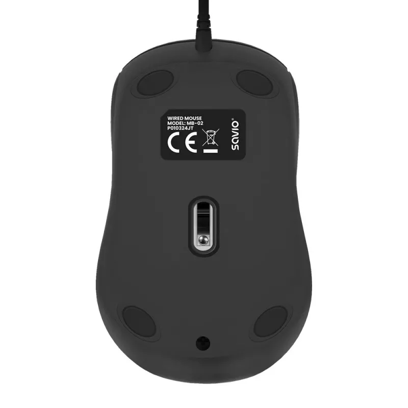 Rato com fio MB-02 SAVIO