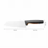 Faca de cozinha Fiskars 1057536 em aço inoxidável 1 unidade faca Santoku