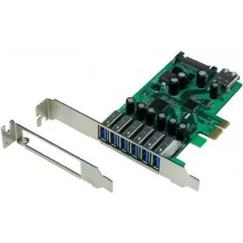 Placa controladora PCIe USB 3.0 Renkforce 1195033 — 6 portas USB 3.0 + 1 porta interna