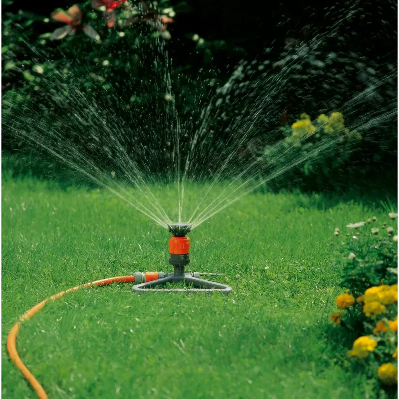 Aspersor circular GARDENA Comfort Vario 1948-20 – alcance e setor de rega ajustáveis