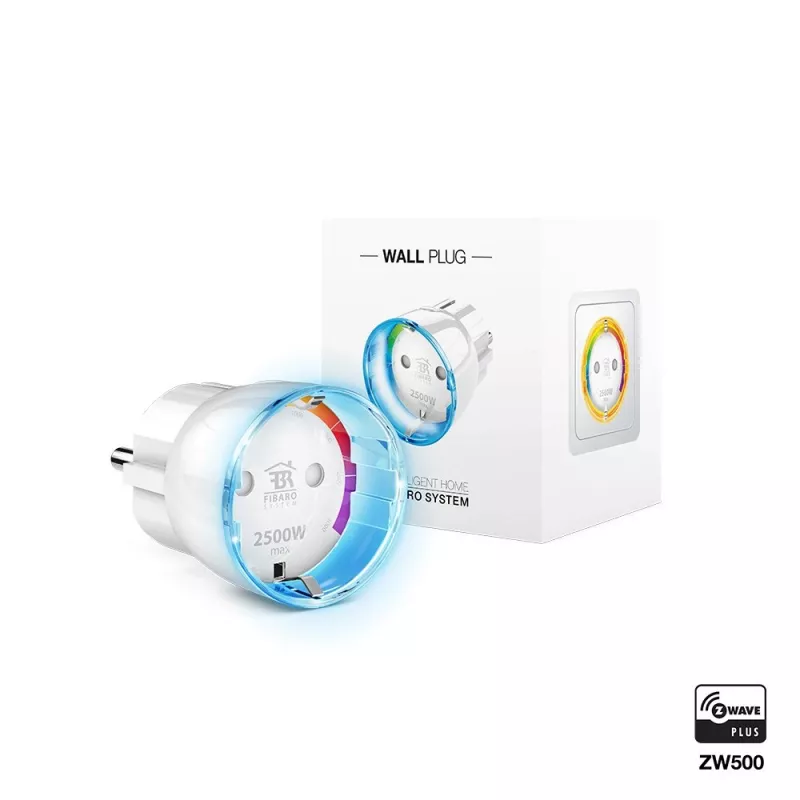 Fibaro FIBEFGWPF-102-5 Adaptador de ficha tipo F branco