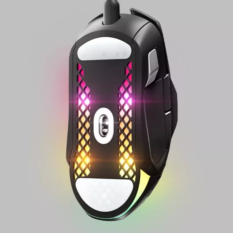 Steelseries Aerox 5 rato mão direita USB Type-A ótico 18000 DPI