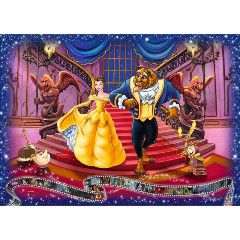 Puzzle Disney Collector's Edition - A Bela e o Monstro (1000 Peças)