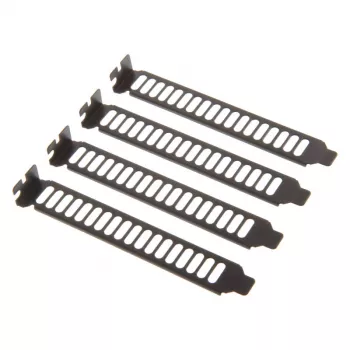 Painel de ventilação para slots frontais/traseiros SILVERSTONE Aero Slots Panel SST-AEROSLOTS-B — para melhorar o fluxo de ar