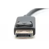 Adaptador DIGITUS, ficha DisplayPort - conector fêmea HDMI A, DisplayPort Standard 1.1a, certificado UL20276, AWG28 (DB-340400-001-S)