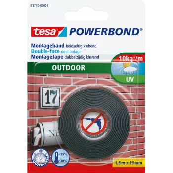 Fita de montagem TESA Powerbond OUTDOOR 1,5 m