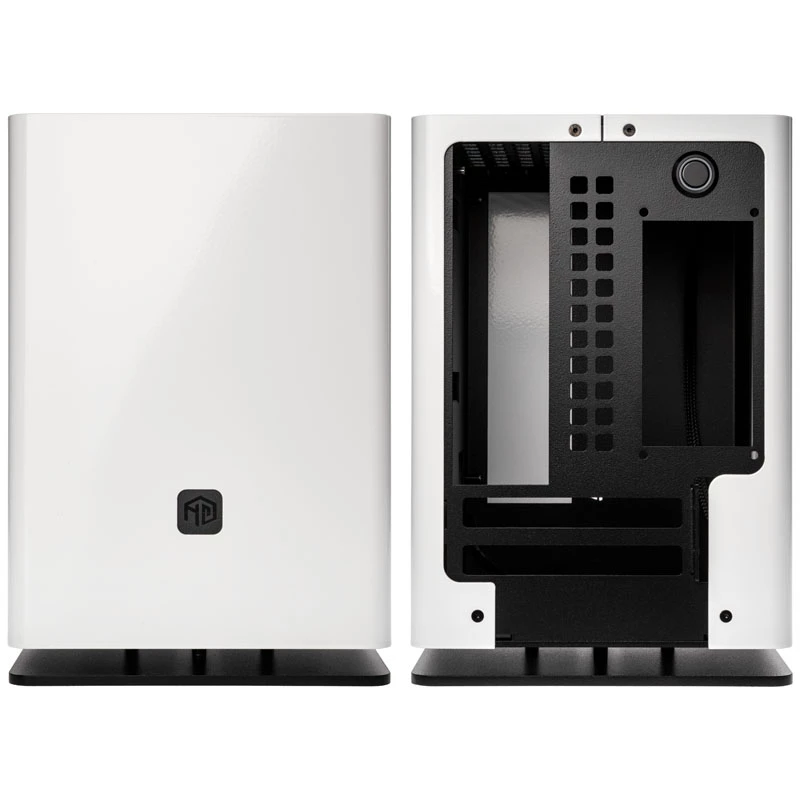 Caixa HGC Osmi 3.1 Alumínio Mini-ITX - branca
