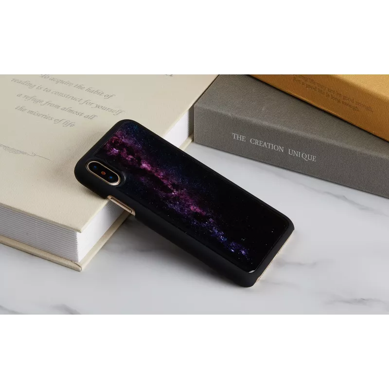 iKins Milky Way capa para iPhone XS/X, preta, K1696J