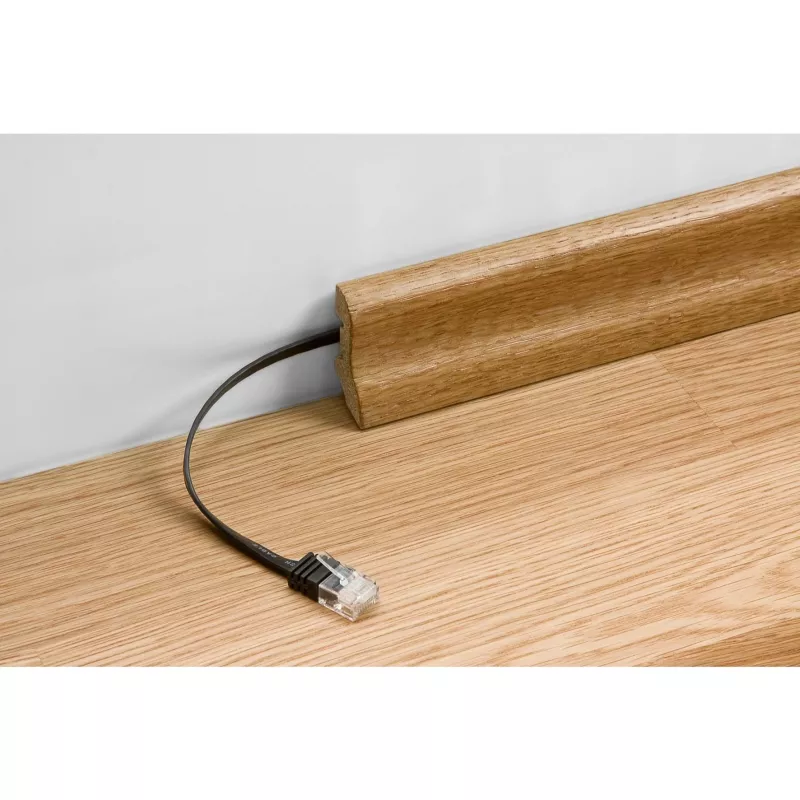 Goobay 95386 Cabo de rede Ethernet preto