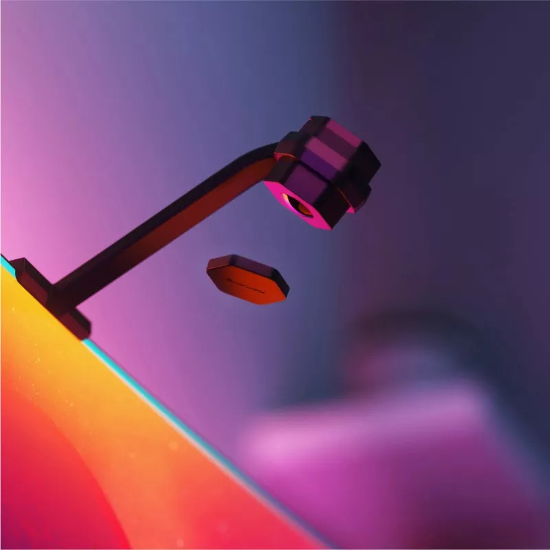 Iluminação ambiente Nanoleaf NF082K02-52LS Painel plano Kit de iluminação ambiente 2,16 m (85)