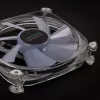 Ventoinha Lamptron Icecloud+ ARGB 120 PWM transparente