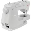 Singer Simple 3337 Fashion Mate máquina de costura automática, 29 pontos, casa de botão num passo, braço livre, luz LED, branca