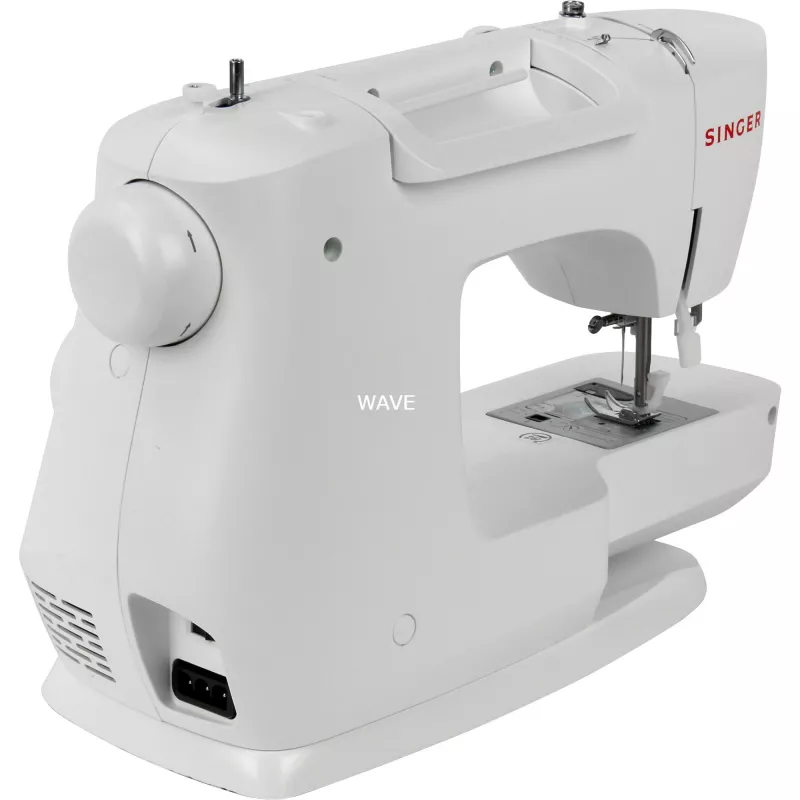 Singer Simple 3337 Fashion Mate máquina de costura automática, 29 pontos, casa de botão num passo, braço livre, luz LED, branca