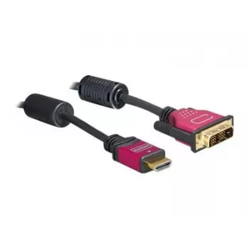 Cabo HDMI - DVI DeLOCK 84343 3,0 m ficha / ficha