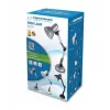 Candeeiro de mesa ESPERANZA AVIOR E27 12W LED, preto, altura ajustável, braço flexível, casquilho E27