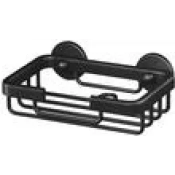 Saboneteira adesiva tesa 40508-00000-00 ALUXX preta preto (mate) (40508-00000-00)
