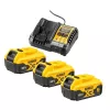Conjunto DeWalt DCK429P3T-QW DCD805 + DCG405 + DCH273 + DCF850, 18 V preto, amarelo