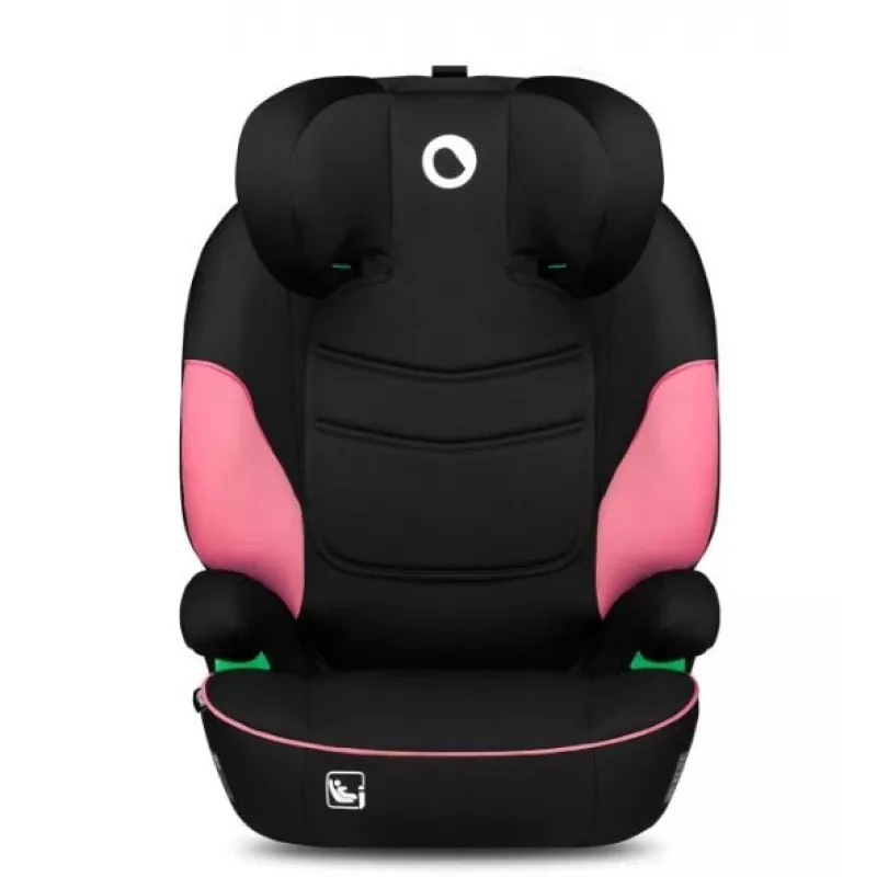 Cadeira auto Lionelo Lars I-Size – grupo 2/3 para 100–150 cm, 15–36 kg, rosa
