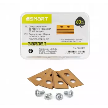 Lâminas de substituição para robô corta-relvas Smart Set com 60 unid.