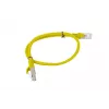 Lanberg PCU6-20CC-0050-Y Cabo patch Cat.6 UTP, 0,5 m, Amarelo, pack de 10