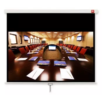 AVTek Cinema 240 - tela - montagem em teto e parede - 272 cm (107 polegadas) - 16:9 - branco mate