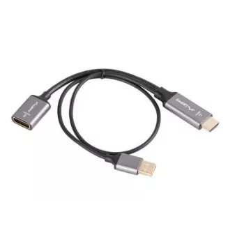 Adaptador HDMI(M)-DisplayPort(F) 4K 20 AD-HD-DP-0