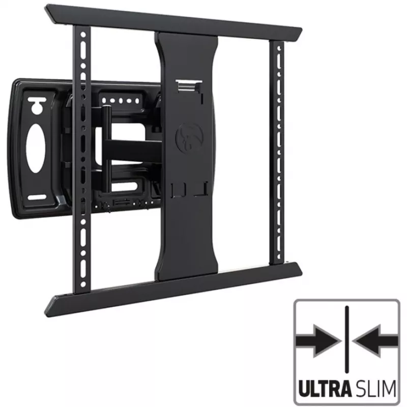 HAGOR BrackIT TnT - conjunto de montagem (suporte) - totalmente móvel - para ecrã plano - preto - tamanho do ecrã: 101,6-165,1 cm (40-65) - montagem na parede