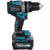 Makita XGT HP002GA202 berbequim/aparafusadora de percussão a bateria 40 V, 2 baterias 2,0 Ah