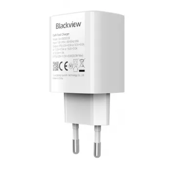Carregador BLACKVIEW CHAR-33W/BV USB-C 33W carregamento rápido, preto