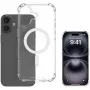 Capa Border Case 4smarts Ibiza para iPhone 17 16 cm Transparente