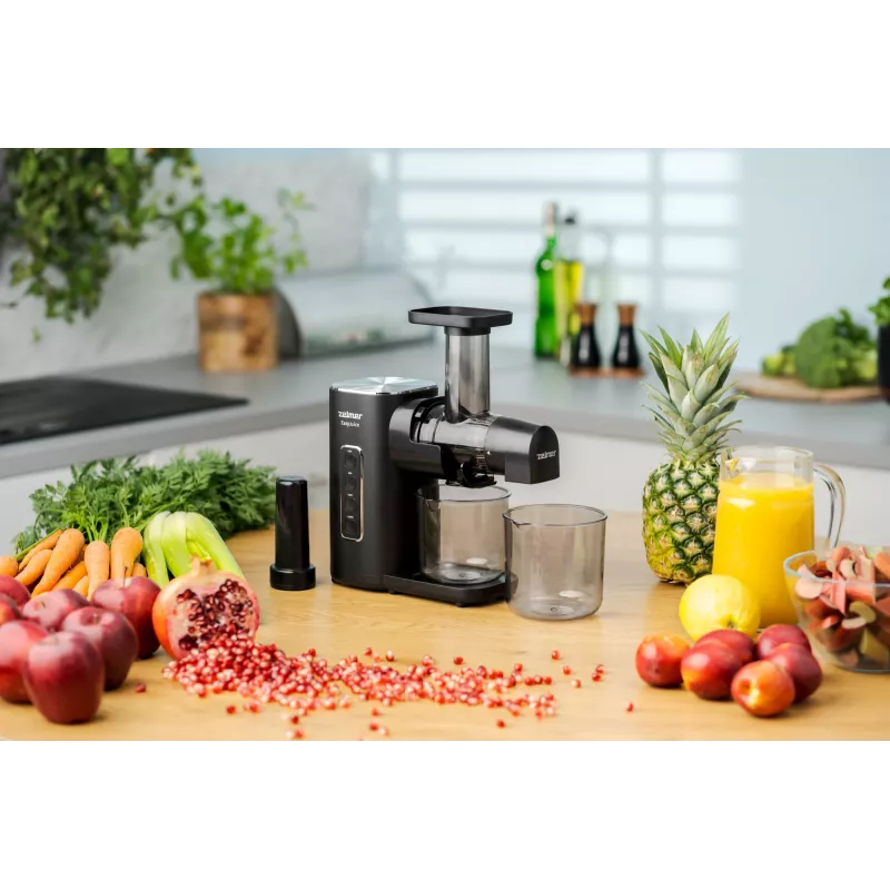 Zelmer ZJP3900 EasyJuice extrator de sumo, 150 W, 500 ml, 2 velocidades, preto