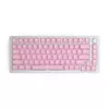 Conjunto base Glorious PC Gaming Race GMMK ABS Doubleshot V2 UK - rosa (GLO-KC-ABS-UKKIT-P)